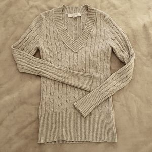 Light Grey Sparkly Sweater